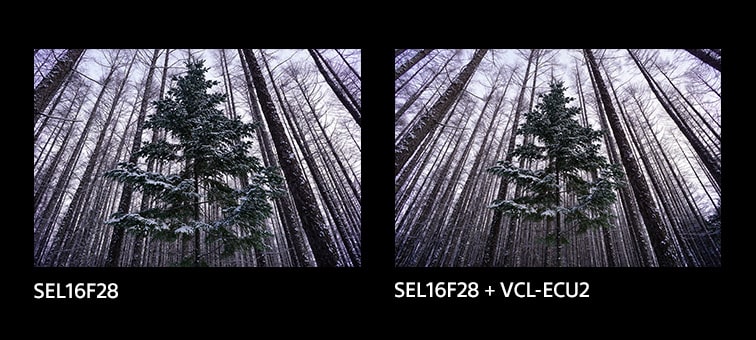 Sony VCL-ECU2 Ultra Wide Converter for SEL16F28 & SEL20F28