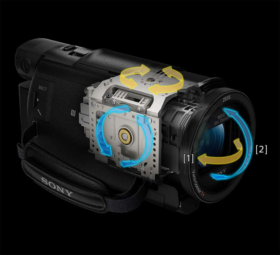 SONY ビデオカメラ本体 60x Optical Steady Shot Balanced Optical SteadyShot | Image Stabilizer | Sony Canada