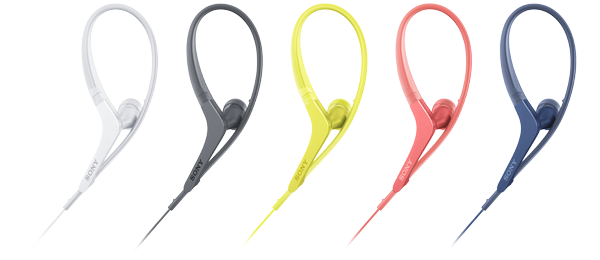 Colorful Running Headphones with Ear Hook | MDR-AS410AP | Sony Canada