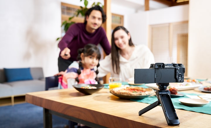 Poignée Bluetooth Trépied Pour Appareils Photo Sony Et Canon – Télécommande Sans Fil, Charge USB-C – Idéal Vlog Et Voyage