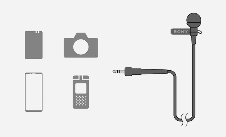Lavalier Microphone | ECM-L1 | Sony Canada