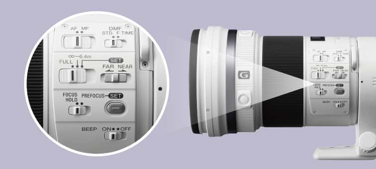 SAL300F28G2 Specifications | α Lenses | Sony Canada